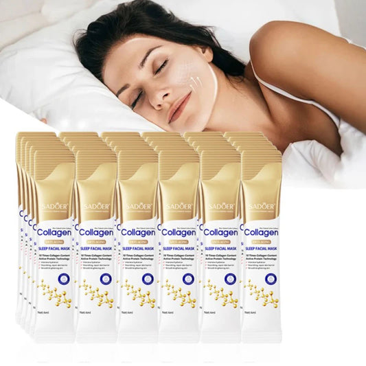 Image of 30pcs SADOER Collagen Sleeping Facial Masks Face skincare... from Edmene LLC