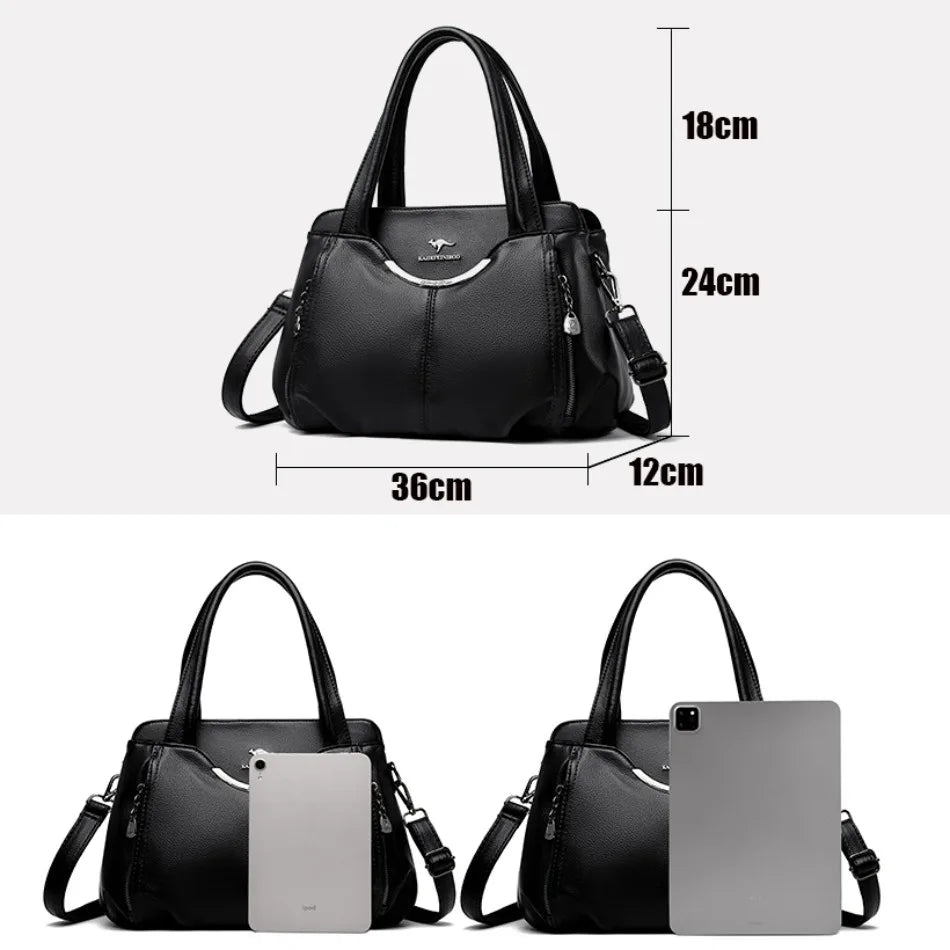 Image of Luxury Handbags Women Bags Designer Soft Leather Crossbody Bags For 972922440 from Edmene LLC