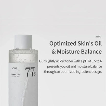 Image of Anua Heartleaf 77 Toner Moisturizing Pore Cleansing Oil Foaming 365155215 from Edmene LLC