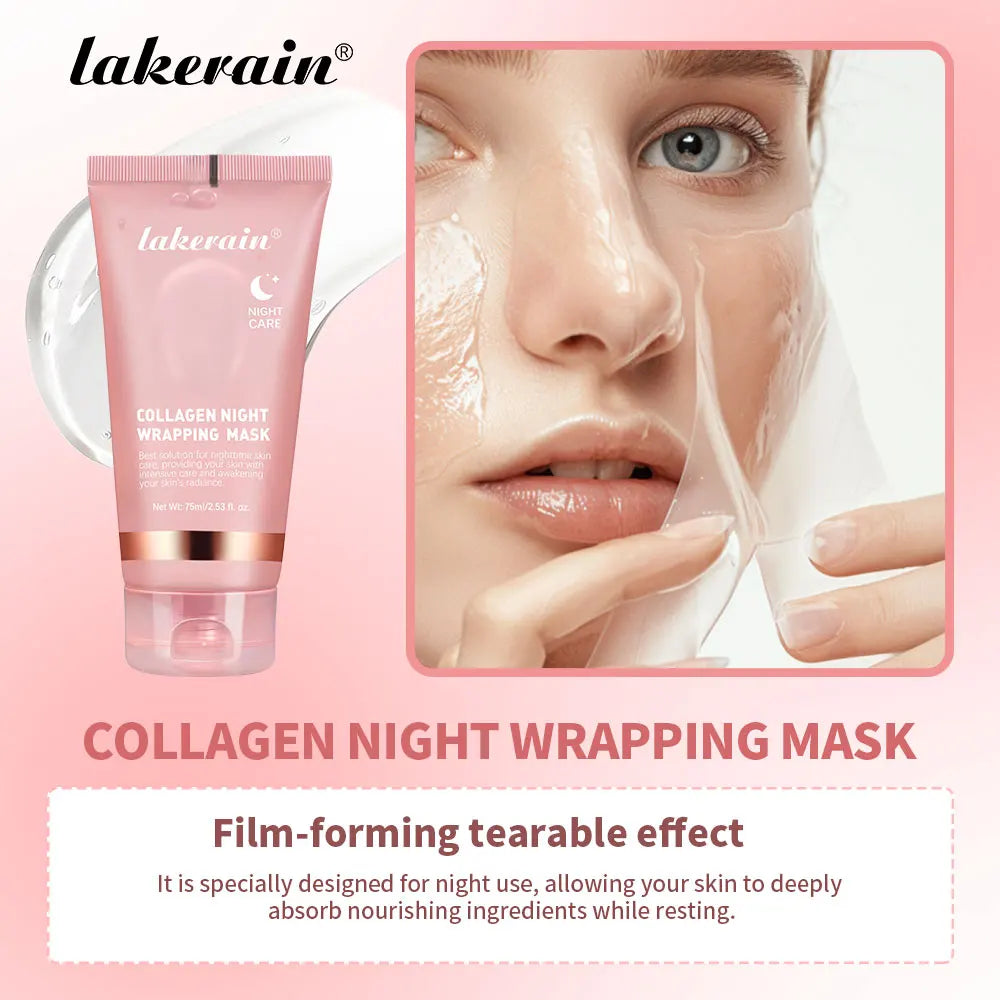 Image of Night Collagen Wrapping Mask Rejuvenation Moisturizing Brightening 496197459 from Edmene LLC