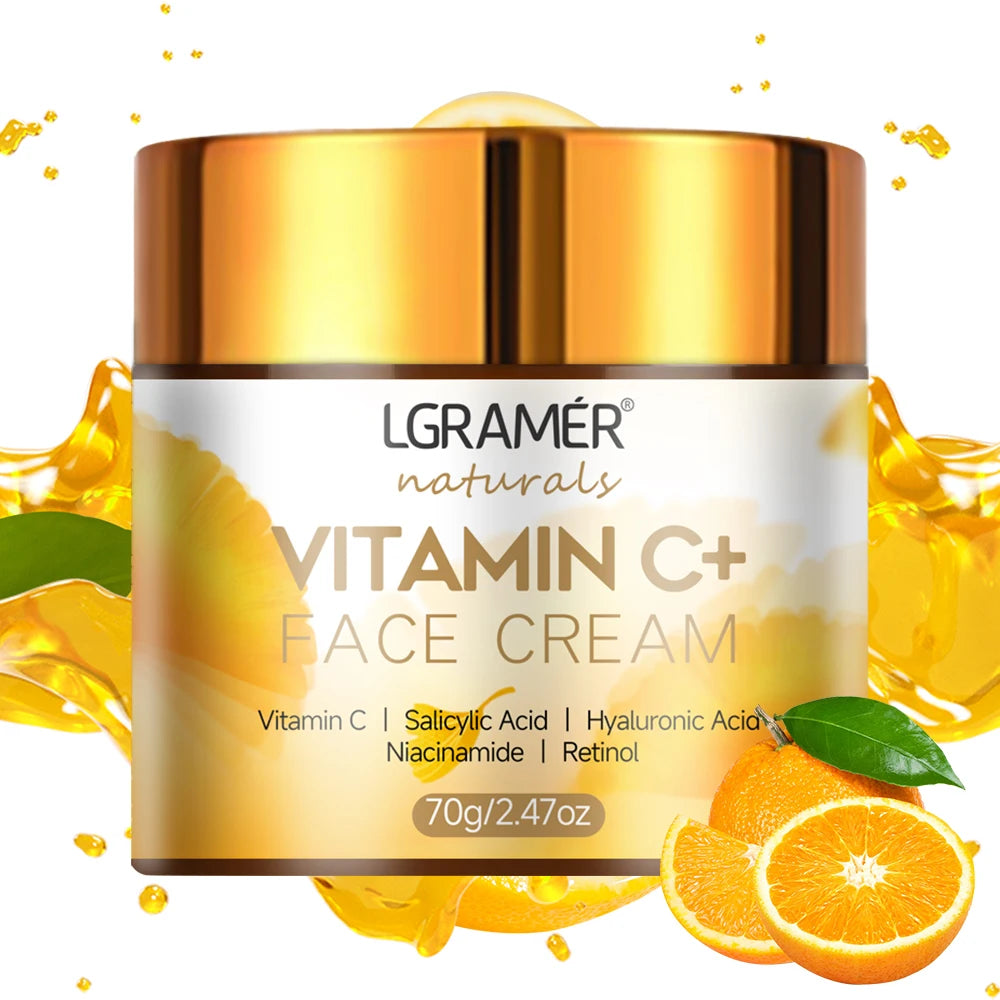 Image of Vitamin C Face Cream Retinol Smooth Wrinkle Moisturizing ... from Edmene LLC