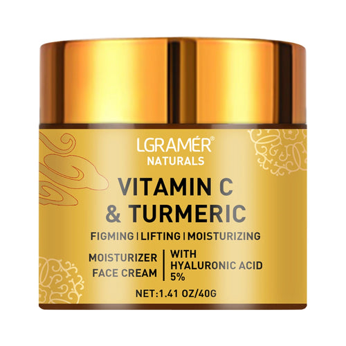 Image of Turmeric Vitamin C Face Cream Retinol Moisturizing Firming Hyaluronic 596836566 from Edmene LLC