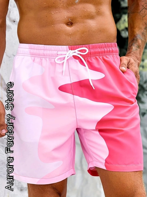 Image of Summer Men Colorful 3D Shorts 1276880918 from Edmene LLC
