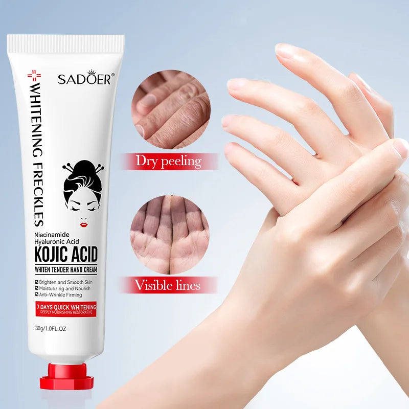 Image of Sadoer Kojic Acid Hand Cream Moisturizing Nourishing Brightening 1016081424 from Edmene LLC