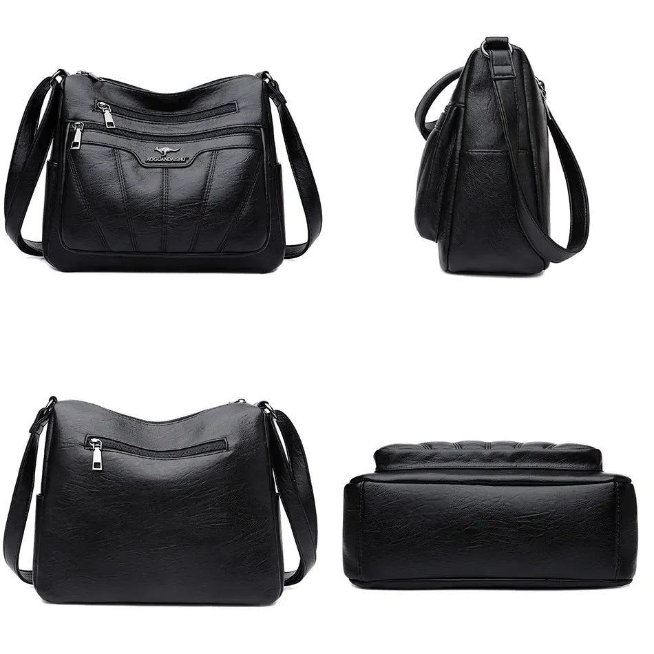 Image of Soft Leather Women Bag Branded Designer Ladies Handbag Purses 2023 1301679343 from Edmene LLC