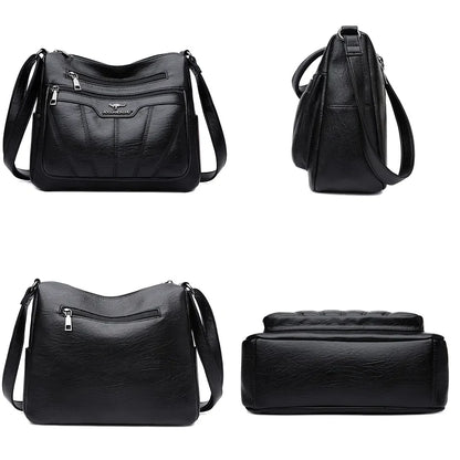 Image of Soft Leather Women Bag Branded Designer Ladies Handbag Purses 2023 1301679343 from Edmene LLC