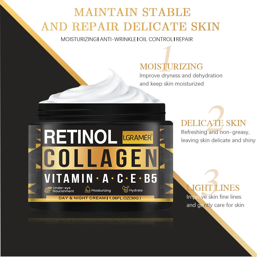 Image of Mens Retinol Collagen Face Cream Skincare Moisturizing Brightening 1486325377 from Edmene LLC