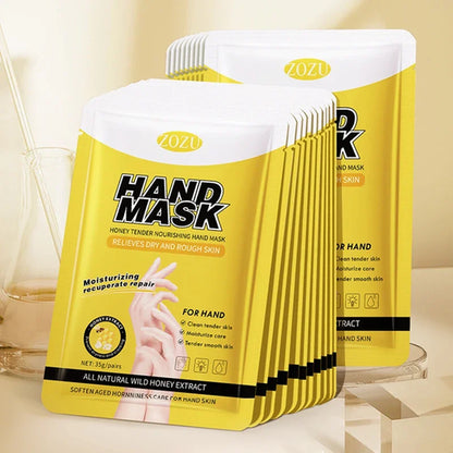 Image of 10 Pairs Honey Hand Mask Hands Skincare Masks Moisturizing Nourishing 1218848880 from Edmene LLC