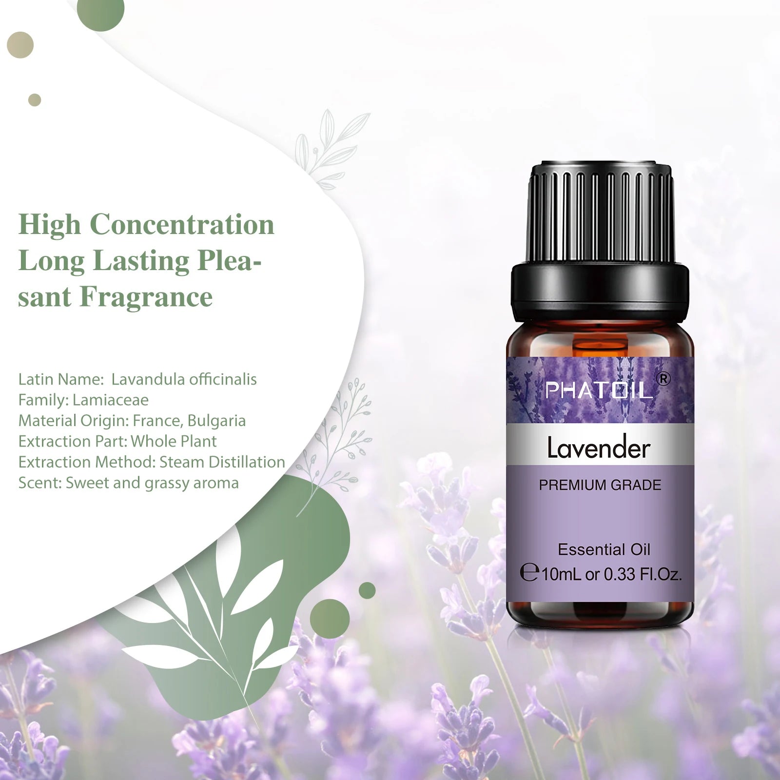 Image of 10Ml Lavender Essential Oils Pure Natural For Diffuser Humidifier 262196641 from Edmene LLC