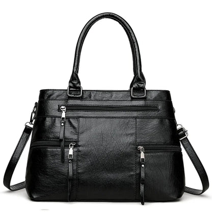 Image of Elegant Handbag For Women High Quality Leather Top Handle Bags Purse 936366626 from Edmene LLC