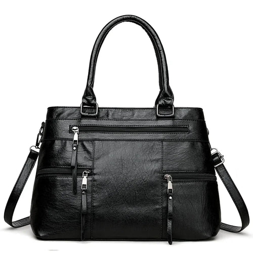 Image of Elegant Handbag For Women High Quality Leather Top Handle Bags Purse 1556874379 from Edmene LLC