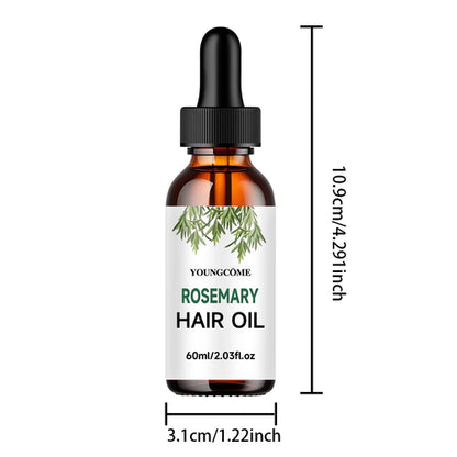 Veganic Rosemary Hair Oil for Hair Growth, Anti Hair Loss, Repair