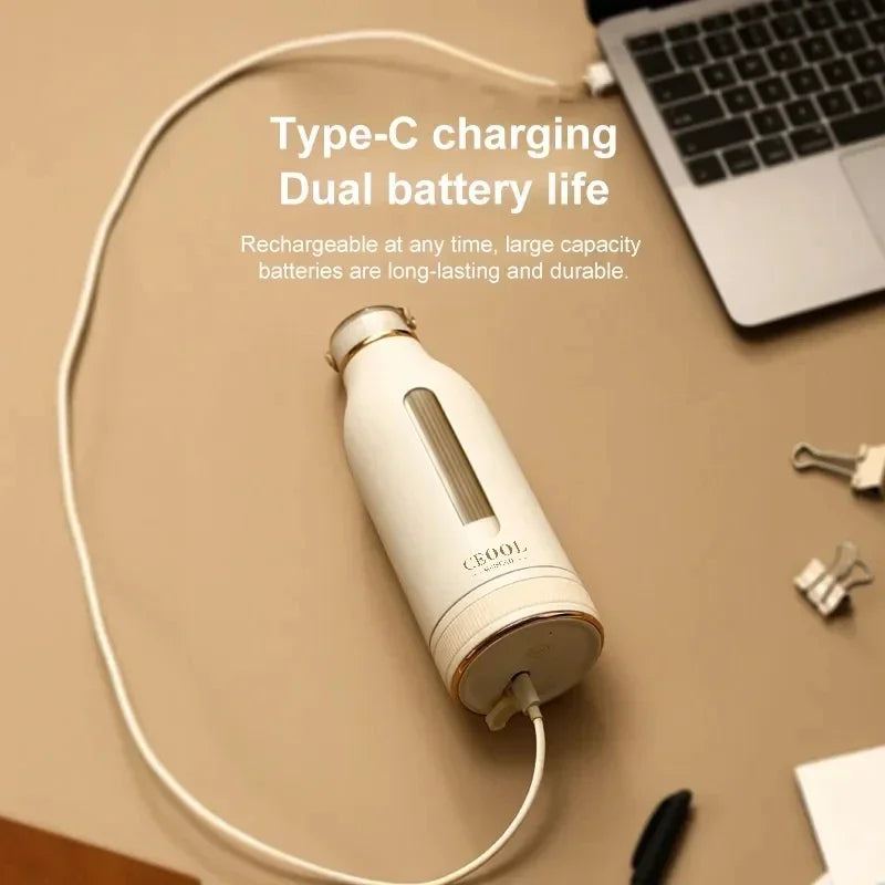 Image of 400Ml Portable Multifunction Juicer Usb Fast Rechargeable Mixer Fresh 1281496546 from Edmene LLC