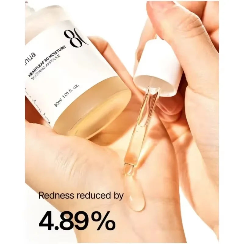 Image of Anua Heartleaf 80 Soothing Ampoule Hydrating Face Serum For Glass 105269669 from Edmene LLC