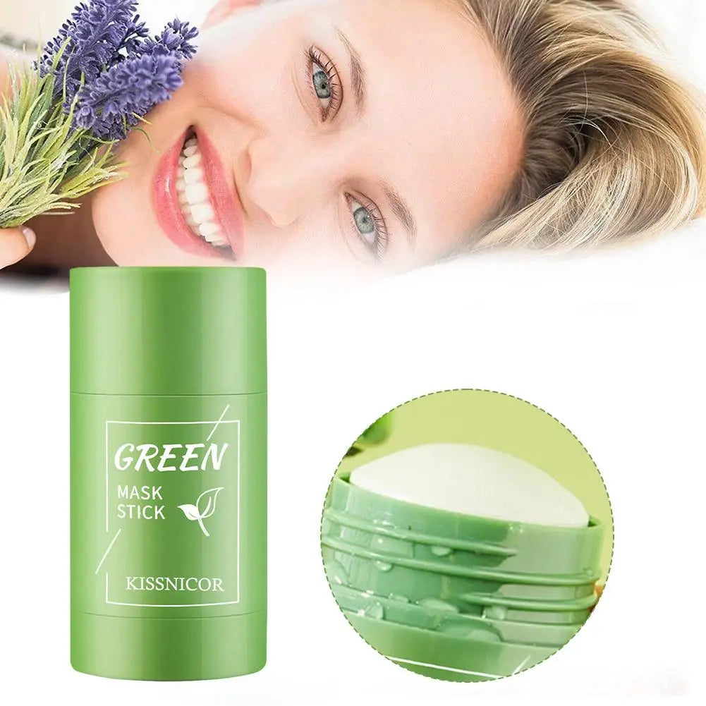 Image of 40G Remove Blackhead Green Tea Solid Mask Cleans Pores Stick Facial 384403081 from Edmene LLC