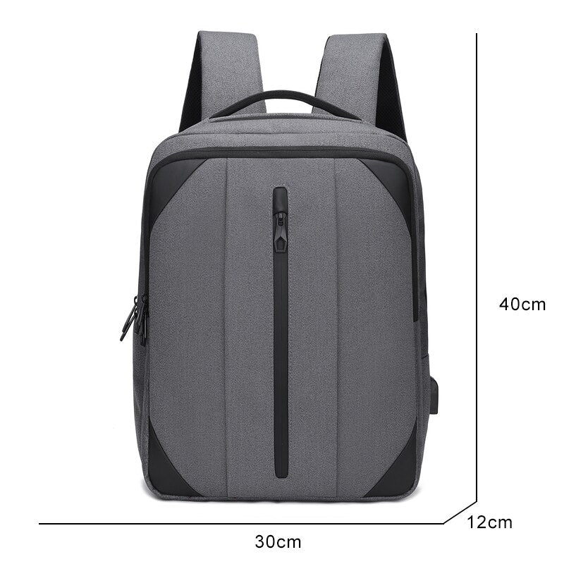 Image of Business Backpack For Male Usb Charging Multifunctional Nylon Waterproof Luxury Bags Unisex Holds 15 6 Inch Laptop Rucksack 1623630483 from Edmene LLC