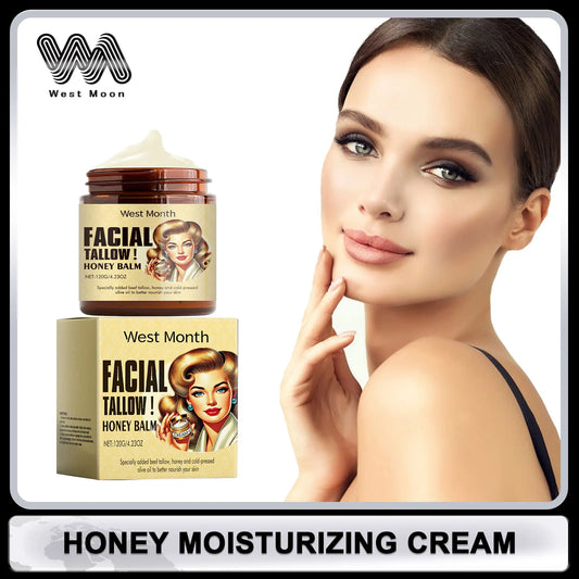 Image of Beef Tallow Face Cream Lasting Moisturizing Soothing Repa... from Edmene LLC