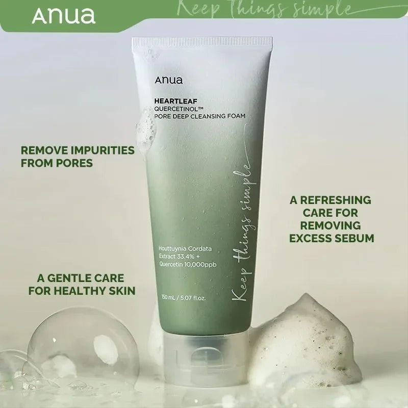 Image of Korean Anua Skin Care Set Heartleaf 77 Toner Deep Cleansing Oil 1047296379 from Edmene LLC