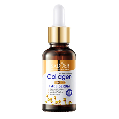 Image of 1 2 3Pcs Sadoer Collagen Face Serum Skincare Facial Essence Liquid 577054953 from Edmene LLC