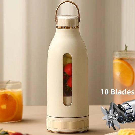 Image of 400ML Portable Multifunction Juicer USB Fast Rechargeable... from Edmene LLC
