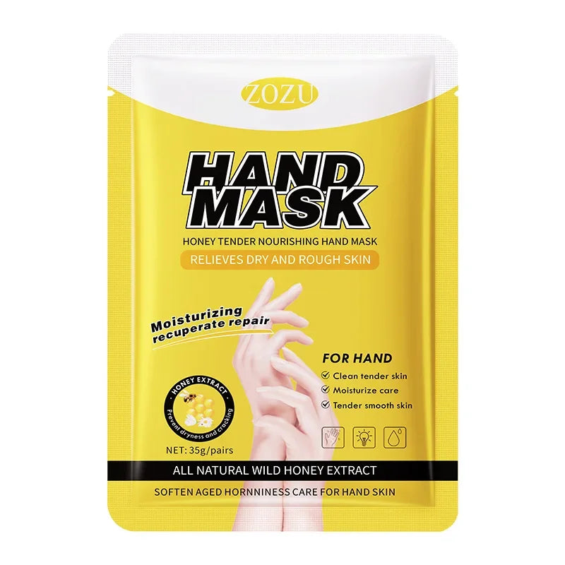 Image of 10 Pairs Honey Hand Mask Hands Skincare Masks Moisturizing Nourishing 1218848880 from Edmene LLC
