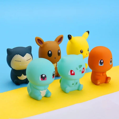 6pcs Pokemon Pikachu Figures Bathroom Bath Shower Baby Children Play