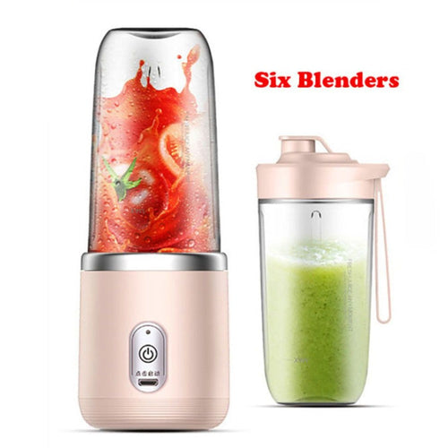 Image of 400Ml 6 Blades Portable Electric Juice Blender 207034438 from Edmene LLC