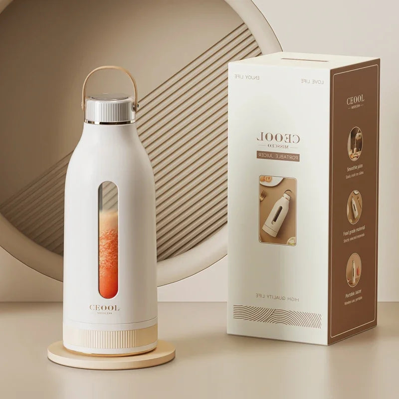 Image of 400Ml Portable Multifunction Juicer Usb Fast Rechargeable Mixer Fresh 1281496546 from Edmene LLC