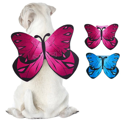 Butterfly Wings for Dogs Halloween Costumes for Dogs Dog Cat Butterfly Wings Butterfly Dog Costume for Halloween Christmas Butterfly Wings for Cat Dog Wings for Small Medium Large Dogs