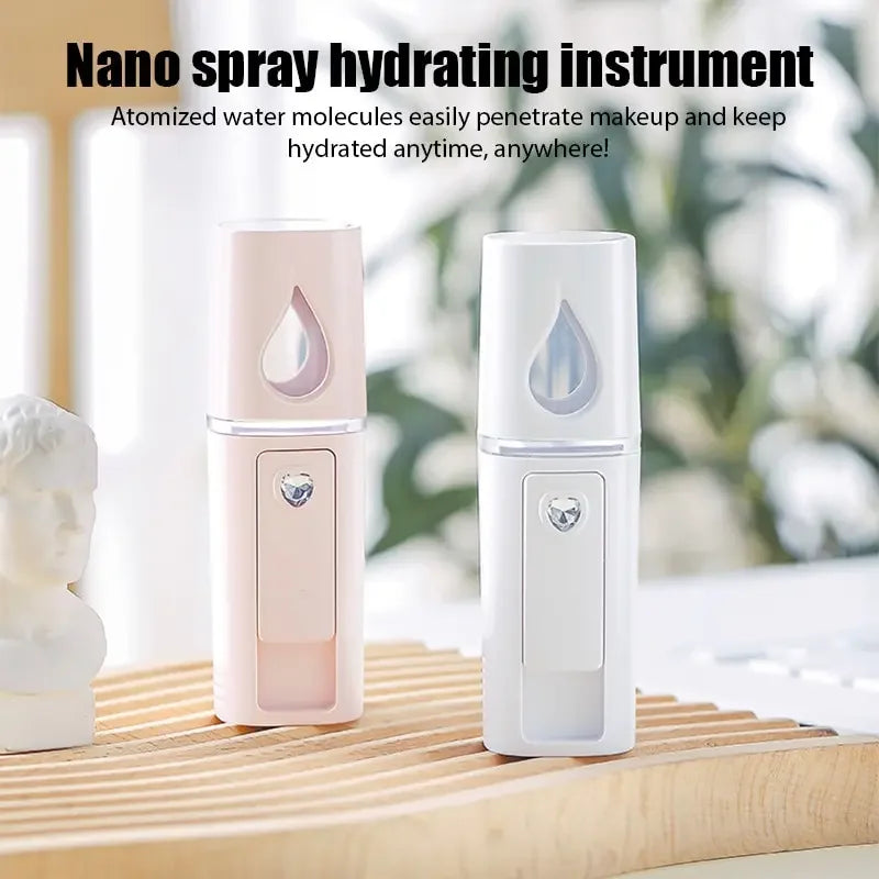 Image of Facial Mister Mini Portable Rechargeable Handy Face Humidifier Facial 1342892672 from Edmene LLC
