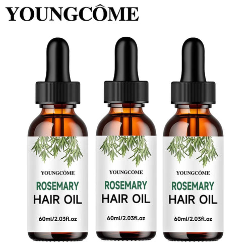 Veganic Rosemary Hair Oil for Hair Growth, Anti Hair Loss, Repair