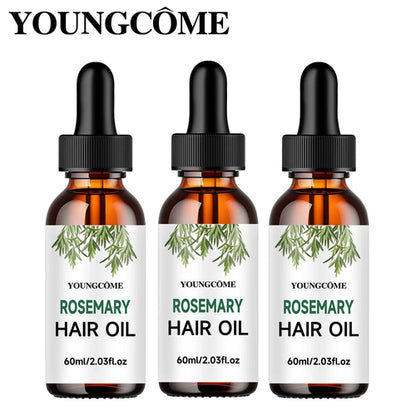 Veganic Rosemary Hair Oil for Hair Growth, Anti Hair Loss, Repair