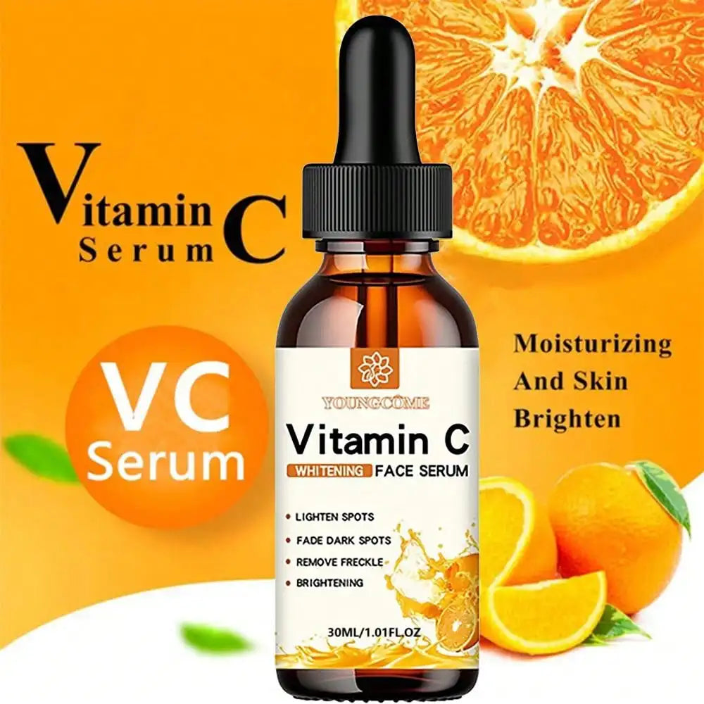 Image of Vitamin C Facial Essence Contains Hyaluronic Acid Dark Sp... from Edmene LLC