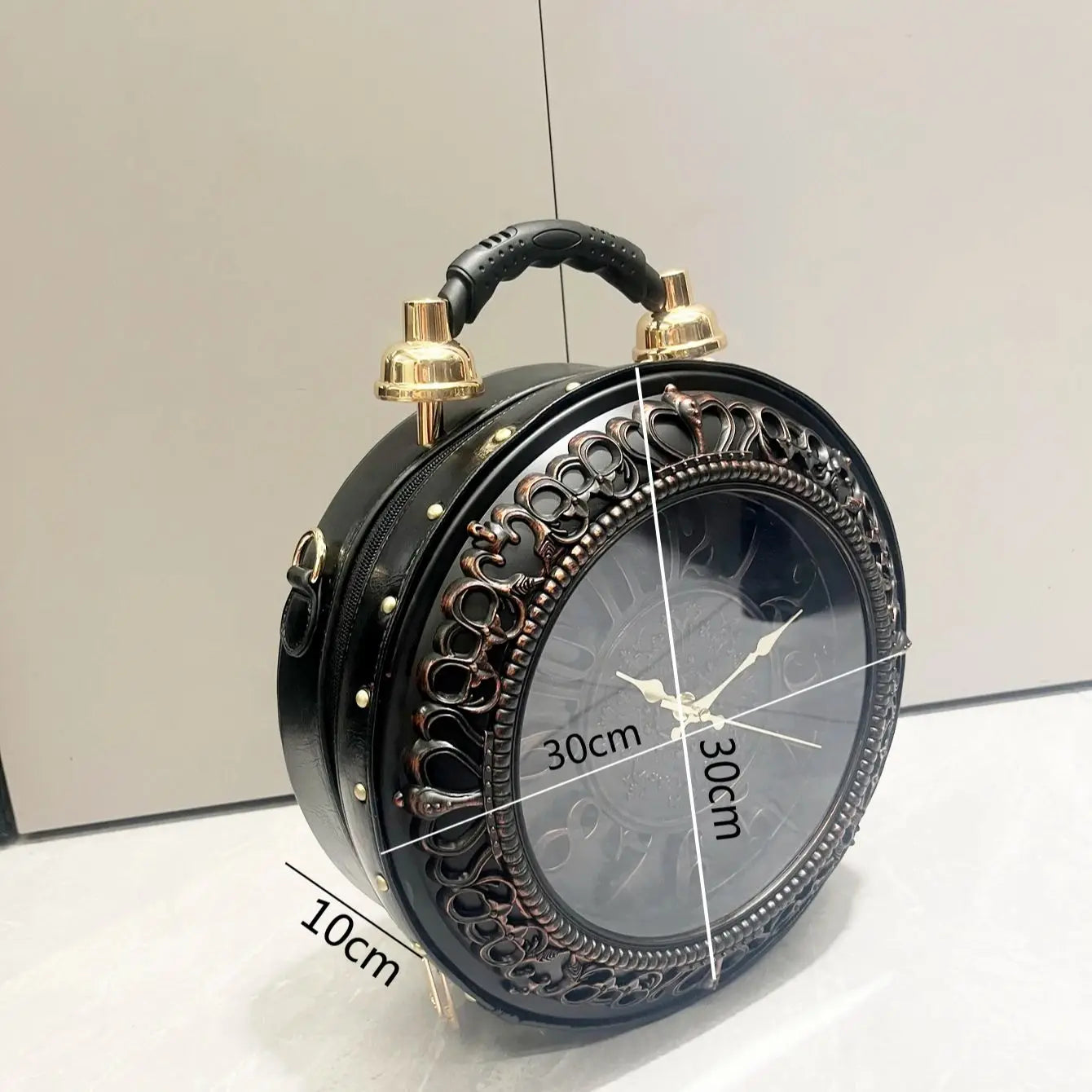 Image of Luxury Designer Purses And Handbags Shoulder Bags Funny Clock Shaped 178953422 from Edmene LLC