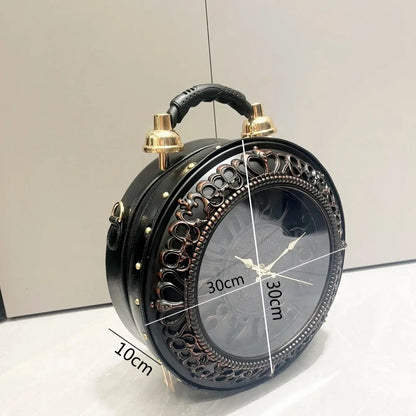 Image of Luxury Designer Purses And Handbags Shoulder Bags Funny Clock Shaped 178953422 from Edmene LLC