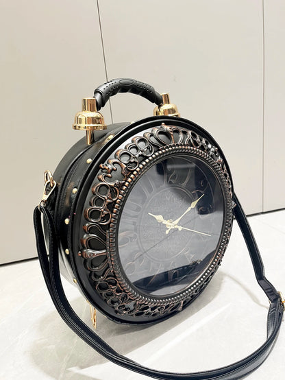 Image of Luxury Designer Purses And Handbags Shoulder Bags Funny Clock Shaped 178953422 from Edmene LLC