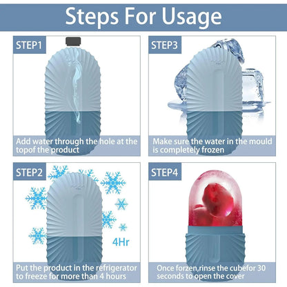 Image of Ice Facial Roller Skin Care Beauty Lifting Contouring Tools Ice Cube 733624863 from Edmene LLC