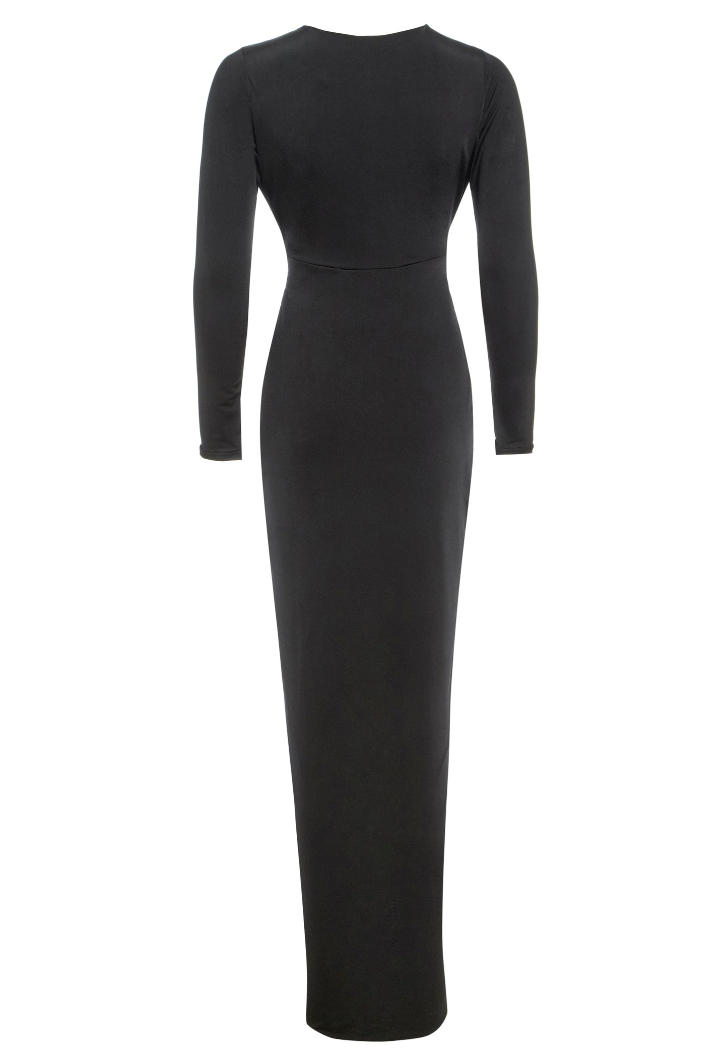 Image of Black Twist Front Dress 1113110094 from Edmene LLC