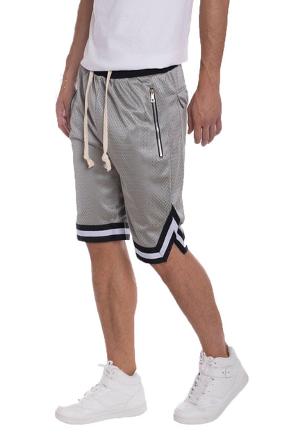 Image of Solid Mesh Basketball Active Shorts from Edmene LLC
