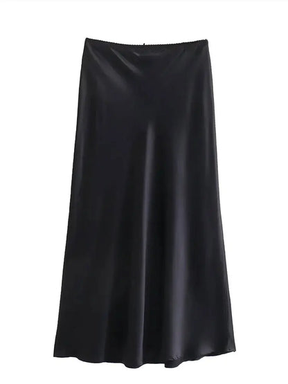 Image of Mooyufon Women Fashion 2024 Spring New Satin Texture Bow Decoration 134100684 from Edmene LLC