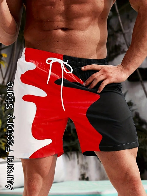 Image of Summer Men Colorful 3D Shorts 1276880918 from Edmene LLC