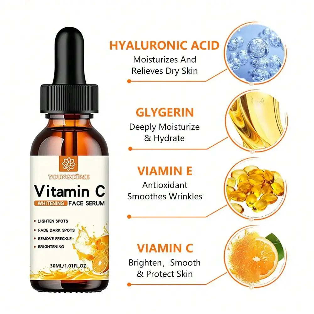 Image of Vitamin C Facial Essence Contains Hyaluronic Acid Dark Spot Remover 547411467 from Edmene LLC