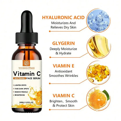 Image of Vitamin C Facial Essence Contains Hyaluronic Acid Dark Spot Remover 547411467 from Edmene LLC