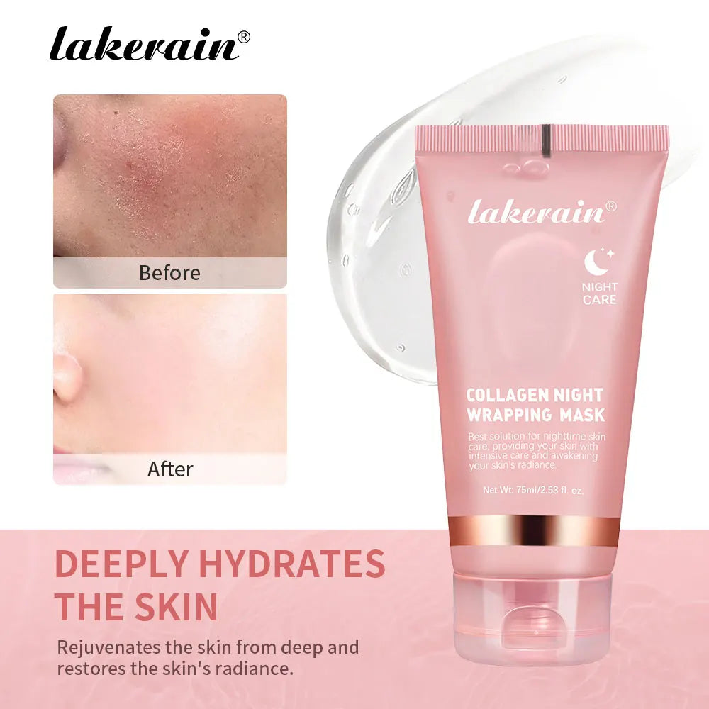 Image of Night Collagen Wrapping Mask Rejuvenation Moisturizing Brightening 496197459 from Edmene LLC