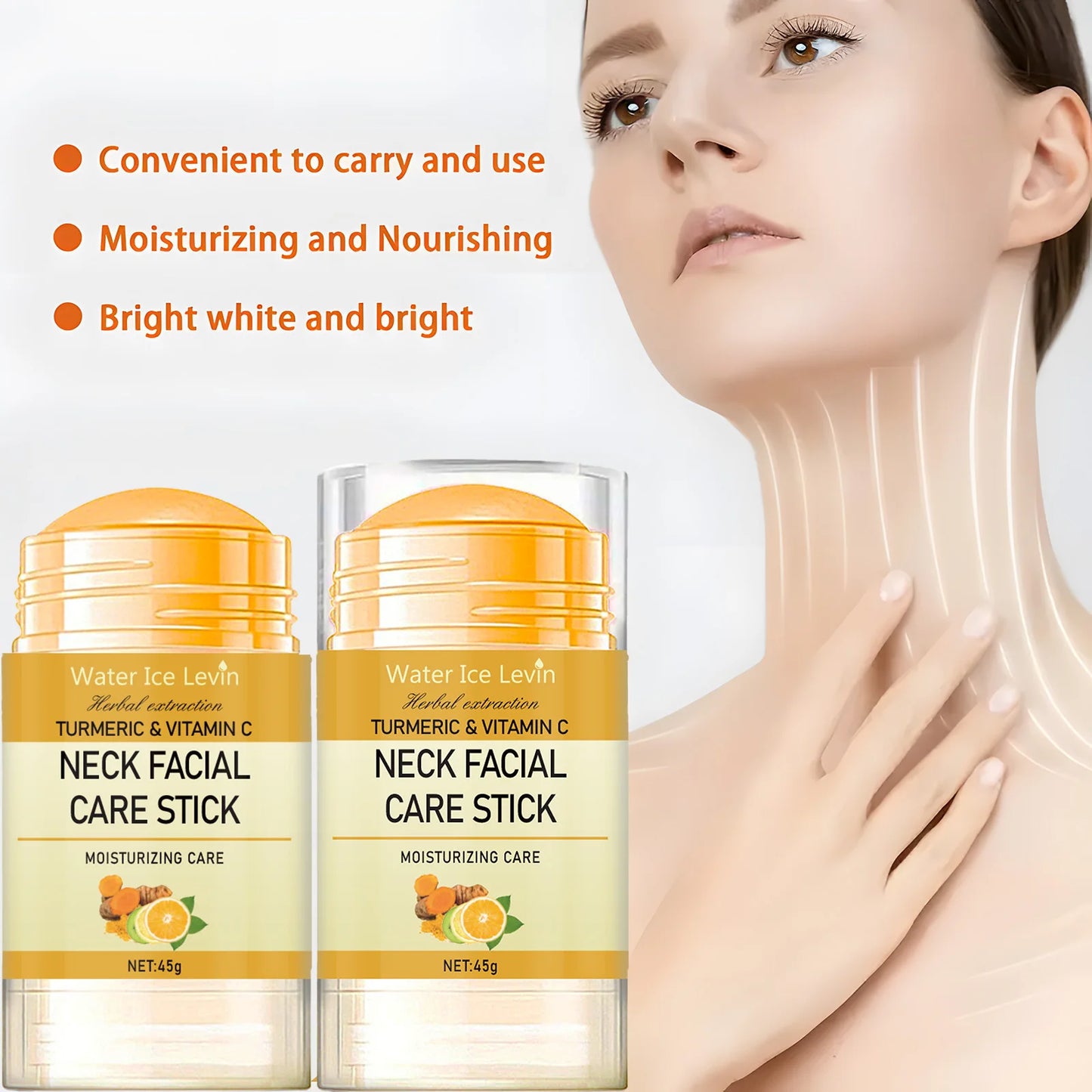 Image of Turmeric Vitamin C Neck Facia Care Wrinkle Lines Lifting Whitening 1182532882 from Edmene LLC