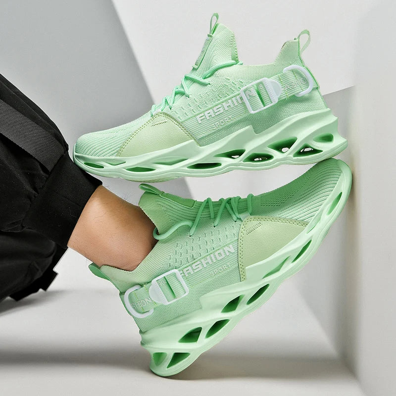 Image of Sneakers Men Mesh Breathable Casual Men Shoes Unisex Light Soft Thick 1671591389 from Edmene LLC