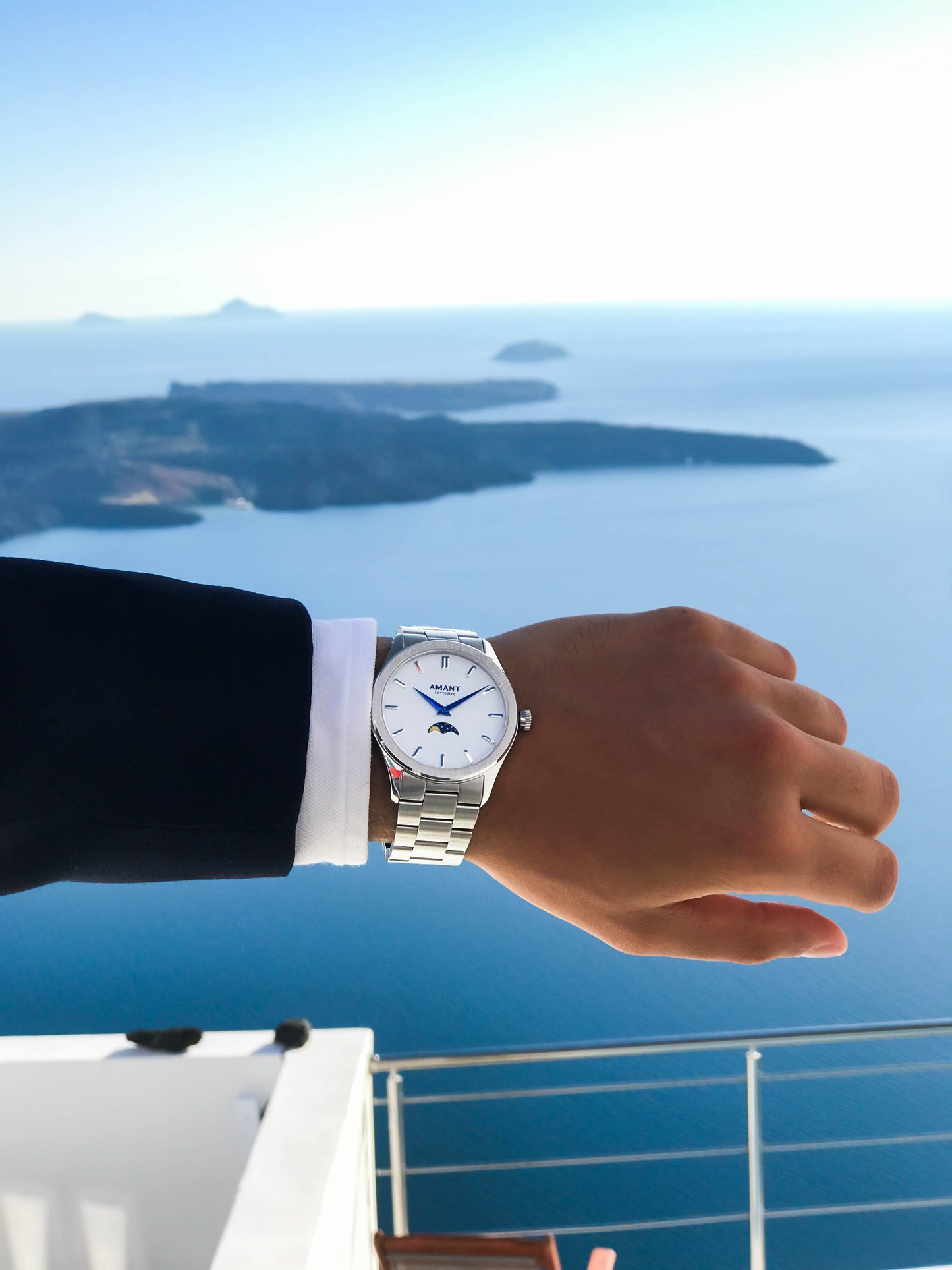 Image of Santorini Moonphase 747098462 from Edmene LLC