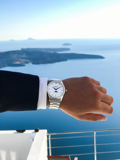 Image of Santorini Moonphase 747098462 from Edmene LLC