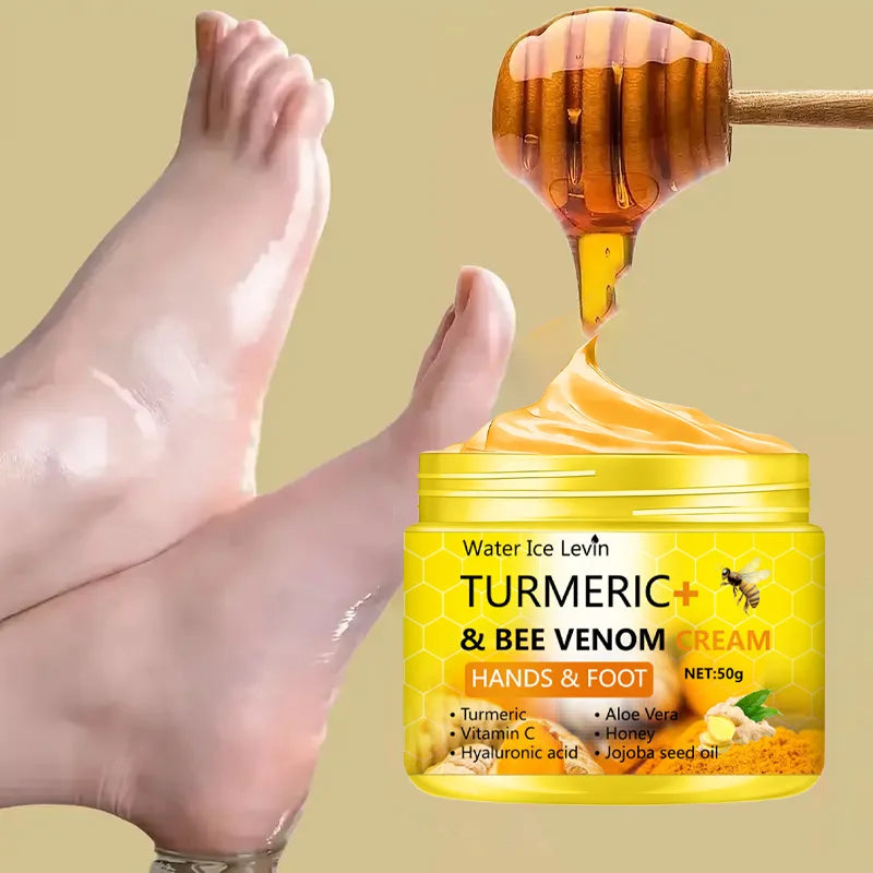Image of Turmeric Bee Venom Anti Drying Crack Foot Cream Hand Cracked Repair 547669382 from Edmene LLC