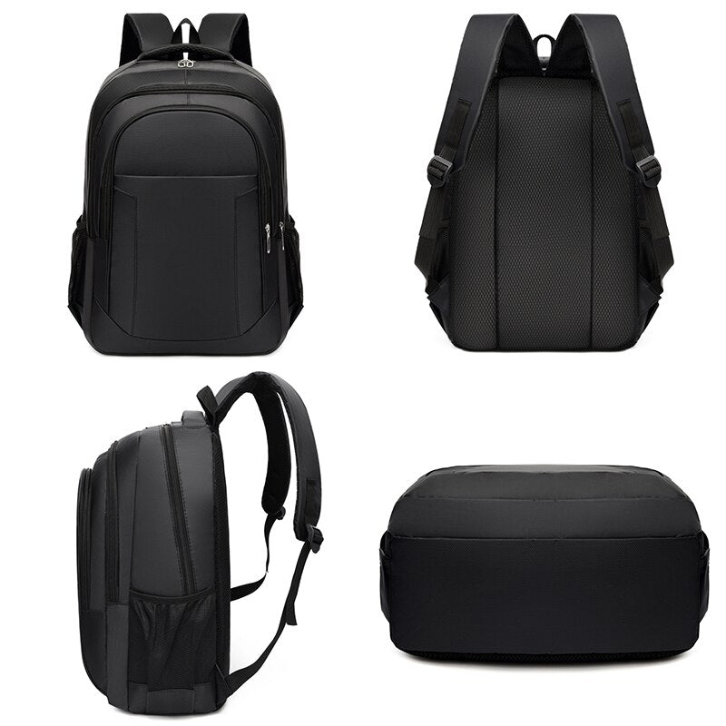 Image of Business Style Mens Backpack For 15 6 Inches Laptop Portable Backpack Multifunctional Male Bag Waterproof High Quality Nylon 1664442026 from Edmene LLC